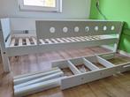 FLEXA kinderbed met valbescherming en halfhoogslaper, Kinderen en Baby's, Ophalen, Zo goed als nieuw, Halfhoogslaper