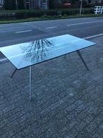 Fritz Hansen tafel No.1 T-NO 1 design glas bureau modern, Huis en Inrichting, Ophalen, Zo goed als nieuw, Nvt, Nvt