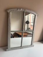 Gietijzeren stalraam met spiegel - Uniek decoratie stuk, Ophalen, Gebruikt, Minder dan 100 cm, Overige vormen