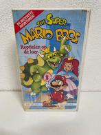 Super Mario Bros. VHS - Reptielen op de loer, Cd's en Dvd's, Alle leeftijden, Ophalen of Verzenden, Gebruikt, Actie en Avontuur