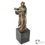 Bronzen beeld van een lezende monnik (Ad Haring, Artihove), Antiek en Kunst, Ophalen of Verzenden