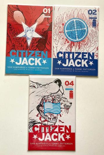 Citizen Jack #1, 2, 4 (Image Comics 2015) beschikbaar voor biedingen