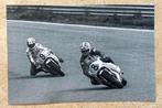 Org z/w foto 20x30 cm J Middelburg-B v Dulmen GP Zweden '81, Verzenden, Nieuw, Motoren
