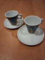 Vintage espressokopjes van Billy the Artist, Ophalen of Verzenden, Zo goed als nieuw, Porselein, Kop en/of schotel