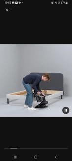 Bed, Huis en Inrichting, Slaapkamer | Bedden, Ophalen, 200 cm, 160 cm, Hout