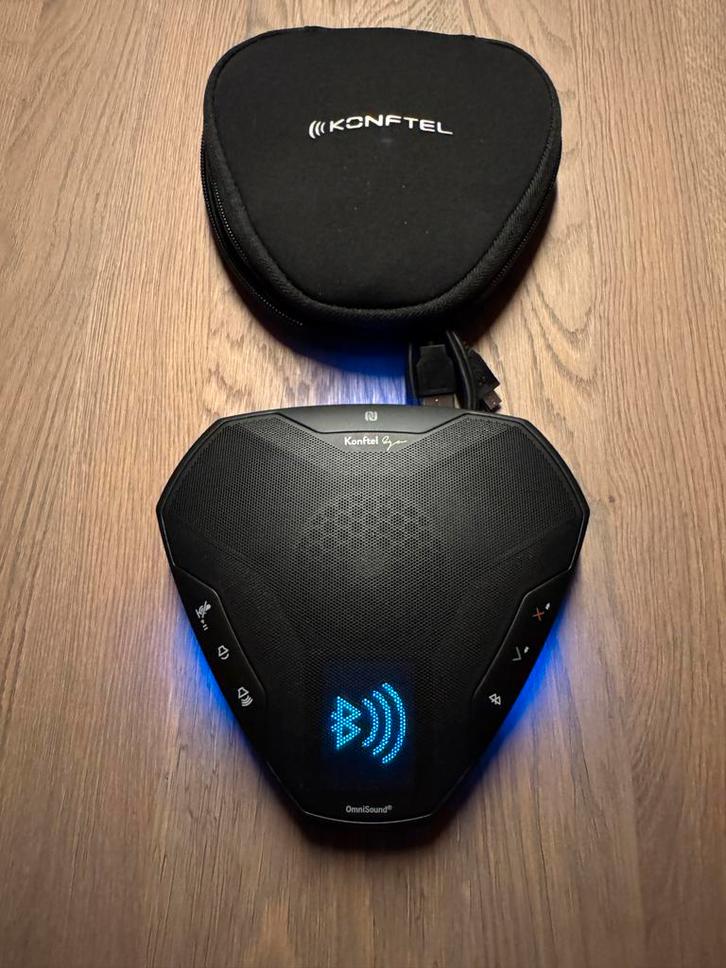 Konftel Ego Speakerphone - Perfect voor vergaderingen!, Computers en Software, Pc speakers, Gebruikt, Ophalen of Verzenden