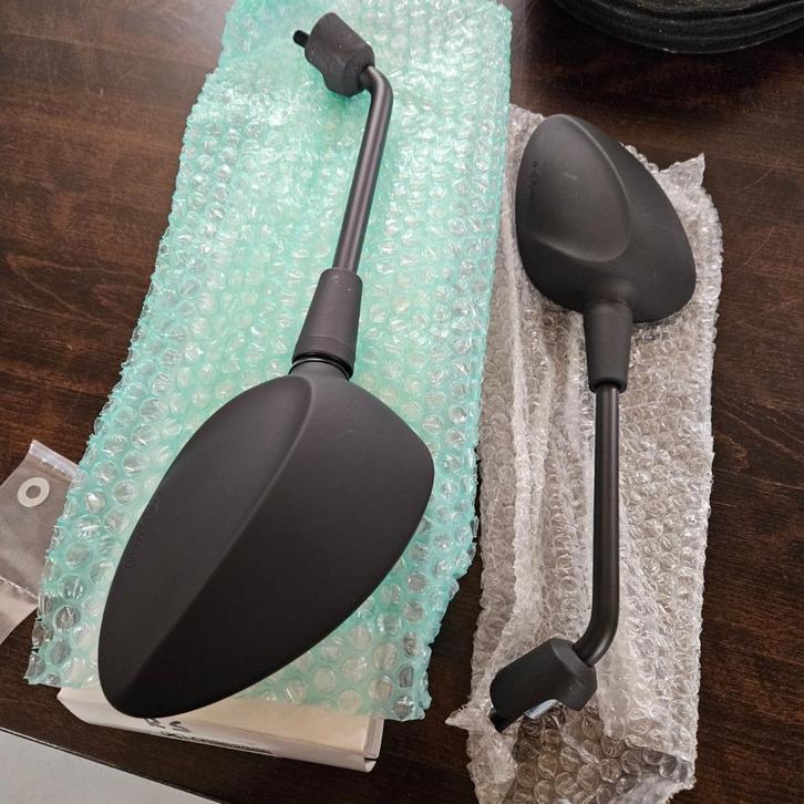 Mat zwart Spiegelset Links + Rechts | Vespa Sprint, Fietsen en Brommers, Brommeronderdelen | Scooters, Nieuw, Vespa, Frame, Verzenden