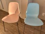 2 plastic Ikea stoelen, Huis en Inrichting, Stoelen, Ophalen, Gebruikt, Overige kleuren, Twee
