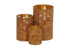 Metalen Windlicht Lantaarn Set Van 3, Desert Rose, Info@desert-rose.nl, Nieuw, Ophalen of Verzenden