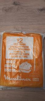 Tka 12 papieren stofzuiger zakken moulinex 800 s, 850 846, Ophalen of Verzenden, Nieuw, Minder dan 1200 watt, Stofzuiger