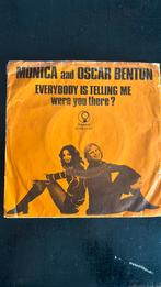 Monica and oscar benton, Cd's en Dvd's, Vinyl Singles, Gebruikt, Ophalen of Verzenden