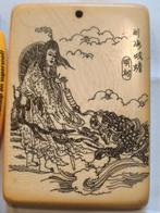 Oud China hand gegevend in been, Ophalen of Verzenden