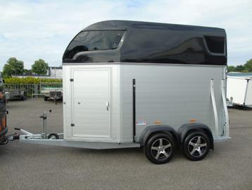 Sirius S45 Alu 1,5 paards trailer zadelkamer Buist Voorraad