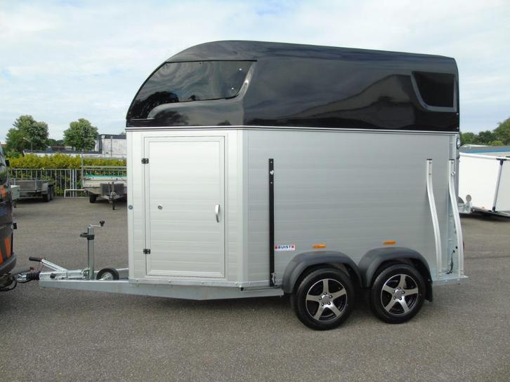 Sirius S45 Alu 1,5 paards trailer zadelkamer Buist Demo, Dieren en Toebehoren, Paarden en Pony's | Trailers en Aanhangwagens, Nieuw