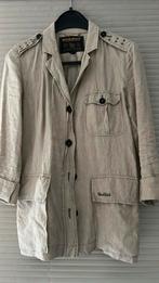 WoolRich jasje beige 100% linnen, Kleding | Dames, Jassen | Zomer, Gedragen, Beige, WoolRich, Maat 38/40 (M)