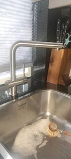 Keukenmengkraan, Doe-het-zelf en Verbouw, Sanitair, Ophalen, Gebruikt, Rvs, Kraan