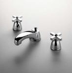 WATERWORKS INDUSTRIAL LUXE 3 GATS WASTAFELKRAAN, Ophalen of Verzenden, Nieuw, Chroom, Kraan
