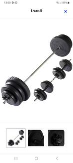 Verstelbare Halterset - 60.5kg - Krachttraining, Ophalen, Kunststof, Overige typen, Nieuw
