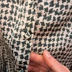 Retro & Icone maxi jurk creme / grijs patroontje mt S 47956, ., Retro & Icone, Ophalen of Verzenden, Zo goed als nieuw