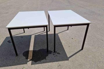 Kantinetafels wit 2x  beschikbaar voor biedingen