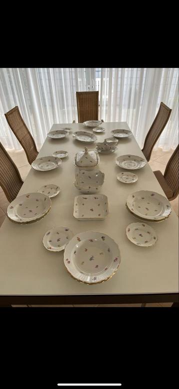 Antiek C. Teichert Stadt Meissen Servies beschikbaar voor biedingen