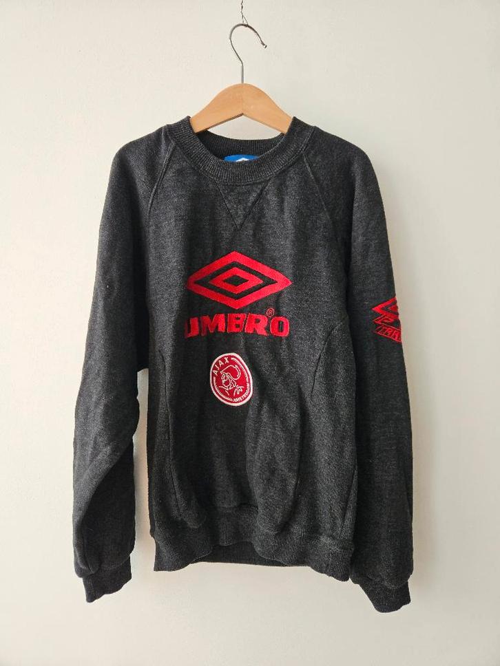 Vintage Ajax Umbro sweater 1992-1994, Sport en Fitness, Voetbal, Zo goed als nieuw, Shirt, Maat XS of kleiner, Ophalen of Verzenden