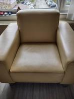 leren stoel, Huis en Inrichting, Fauteuils, Ophalen, Gebruikt, 75 tot 100 cm, Modern