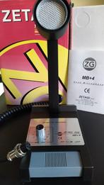 Zetagi MB+4 tafel microfoon - Nieuw in doos, Nieuw, Ophalen of Verzenden