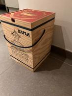 Kapla 280 stuks doos met rood boek bouwen houten speelgoed, Ophalen of Verzenden, Zo goed als nieuw, Overige merken