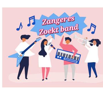 Zangeres zoekt band  beschikbaar voor biedingen