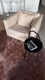 Søren Lund design zitstoelen/woonkamerstoelen 2x creme kleur, Ophalen, Gebruikt
