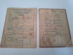 Vlissingen 2 distributie stamkaarten bonkaarten wo2, Ophalen of Verzenden, Landmacht, Duitsland