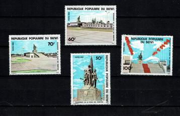 benin 1980 pf serie monumenten architectuur beelden beschikbaar voor biedingen