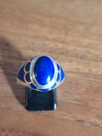 Zilveren ring met steen., Gebruikt, 19 tot 20, Ophalen of Verzenden, X