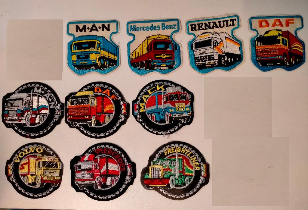 MAN Volvo Freightliner Scania DAF vrachtwagen patch embleem, Ophalen of Verzenden, Gebruikt, Auto's