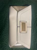Elegante witte clutch / avondtasje, Ophalen of Verzenden, Zo goed als nieuw, Wit, Avondtasje
