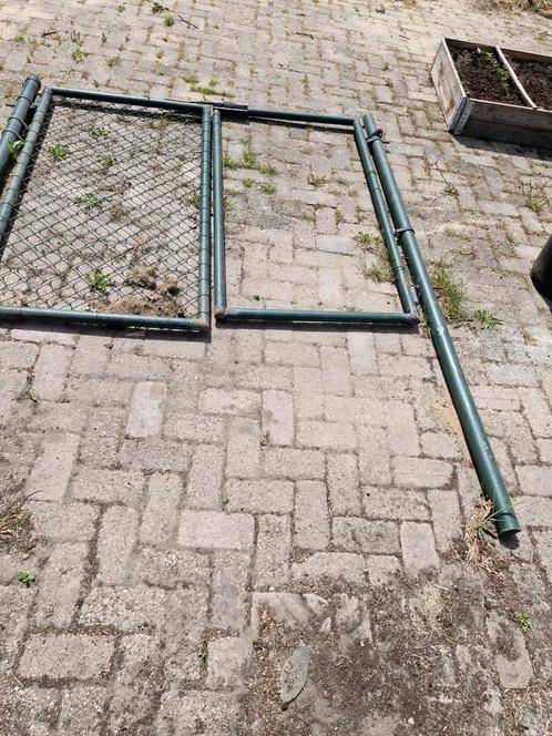 Looppoorten gaashekwerk, Tuin en Terras, Schuttingen, IJzer, 1 tot 2 meter, Minder dan 3 meter, Ophalen