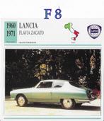 F8 autokaart lancia flavia zagato ( 1960 - 1971 ), Ophalen of Verzenden, Zo goed als nieuw