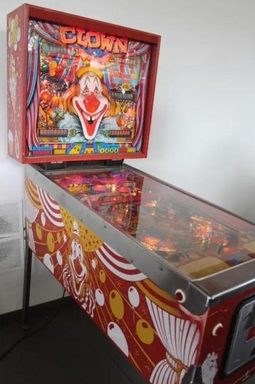 Flipperkast Clown 1985 beschikbaar voor biedingen
