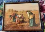 2 x ingelijste prent het ochtendgebed en de arenleessters, Antiek en Kunst, Ophalen of Verzenden