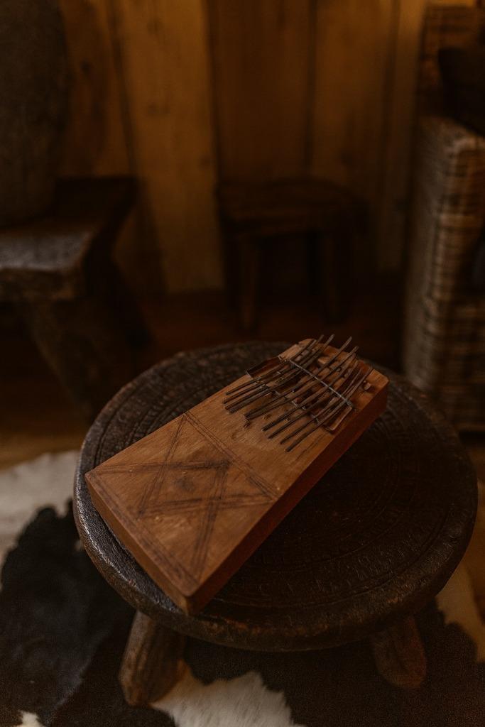 Houten kalimba (duimpiano), Muziek en Instrumenten, Percussie, Melodische percussie, Ophalen of Verzenden