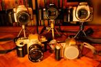 5 camera's, nikon, Canon en minolta, Ophalen of Verzenden, Zo goed als nieuw, Spiegelreflex, Minolta