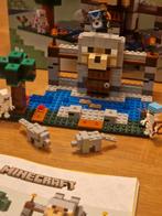 LEGO Minecraft Wolf Fort - Complete Set, Kinderen en Baby's, Speelgoed | Duplo en Lego, Ophalen of Verzenden, Zo goed als nieuw