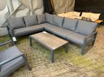 Lesli Living Pina Colada hoekbank met tafel showmodel, 6 zitplaatsen, Aluminium, Ophalen of Verzenden, Zo goed als nieuw