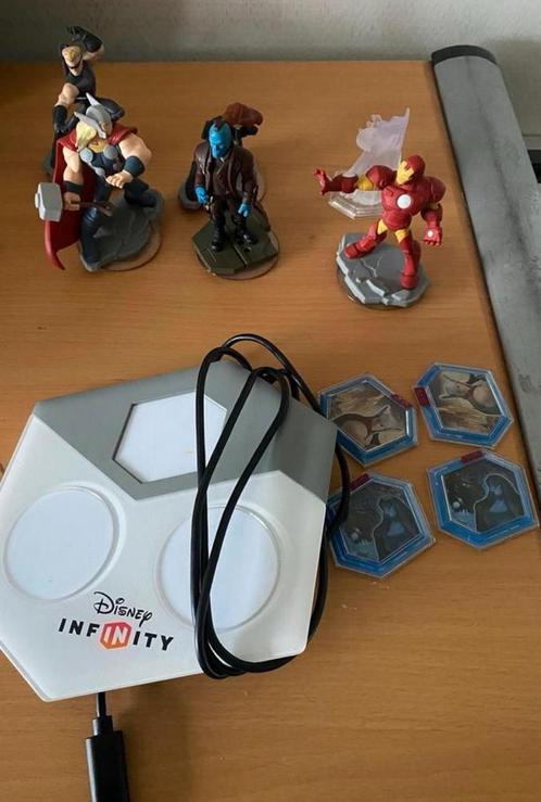 Disney Infinity 2.0 marvel set, Verzamelen, Disney, Zo goed als nieuw, Beeldje of Figuurtje, Overige figuren, Ophalen of Verzenden