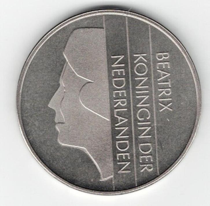 25-1782 Nederland 2 1/2 gulden 1989, Postzegels en Munten, Munten | Nederland, Losse munt, 2½ gulden, Koningin Beatrix, Verzenden