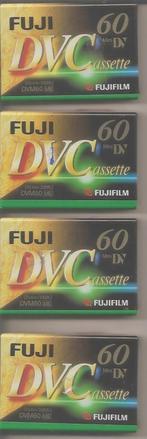 4 fuji 60 mini dvc cassette en 1 TDK DV60, Overige typen, Minder dan 8x, Ophalen, Overige merken