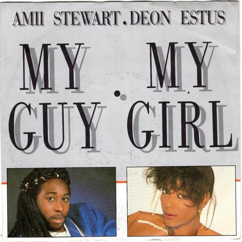 AMII STEWART & DEON ESTUS  -  My guy, my girl, Cd's en Dvd's, Vinyl Singles, Gebruikt, Single, Pop, 7 inch, Ophalen of Verzenden