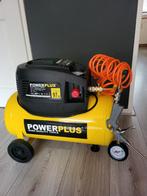 Powerplus POWX1730 Compressor - 24L - Olievrij, Doe-het-zelf en Verbouw, Compressors, Mobiel, 6 tot 10 bar, Nieuw, Ophalen of Verzenden