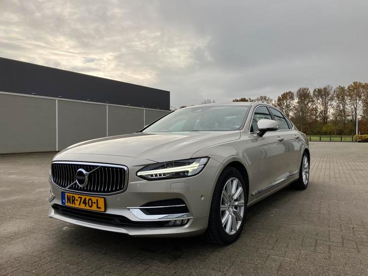 Volvo S90 T5 254pk Geartronic 2017 Bruin, Auto's, Volvo, Particulier, Benzine, C, Sedan, Automaat, Origineel Nederlands, Overige kleuren